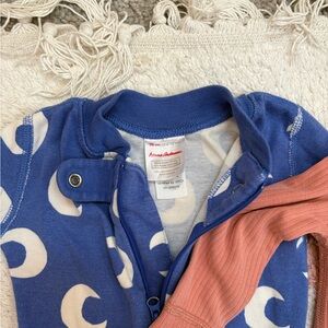 Hanna Andersson Cotton Onesies 6-12MO